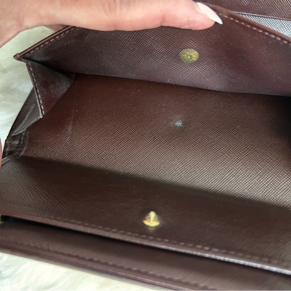 Louis Vuitton Mini Lin International Wallet – Grenat Monogram Canvas - Picture 10 of 15